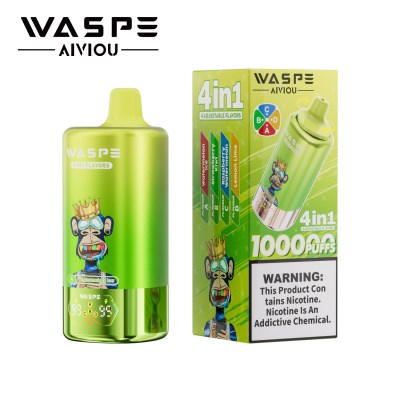 10000-1 WASPE 4 in 1 100k puff | 100 sztuk